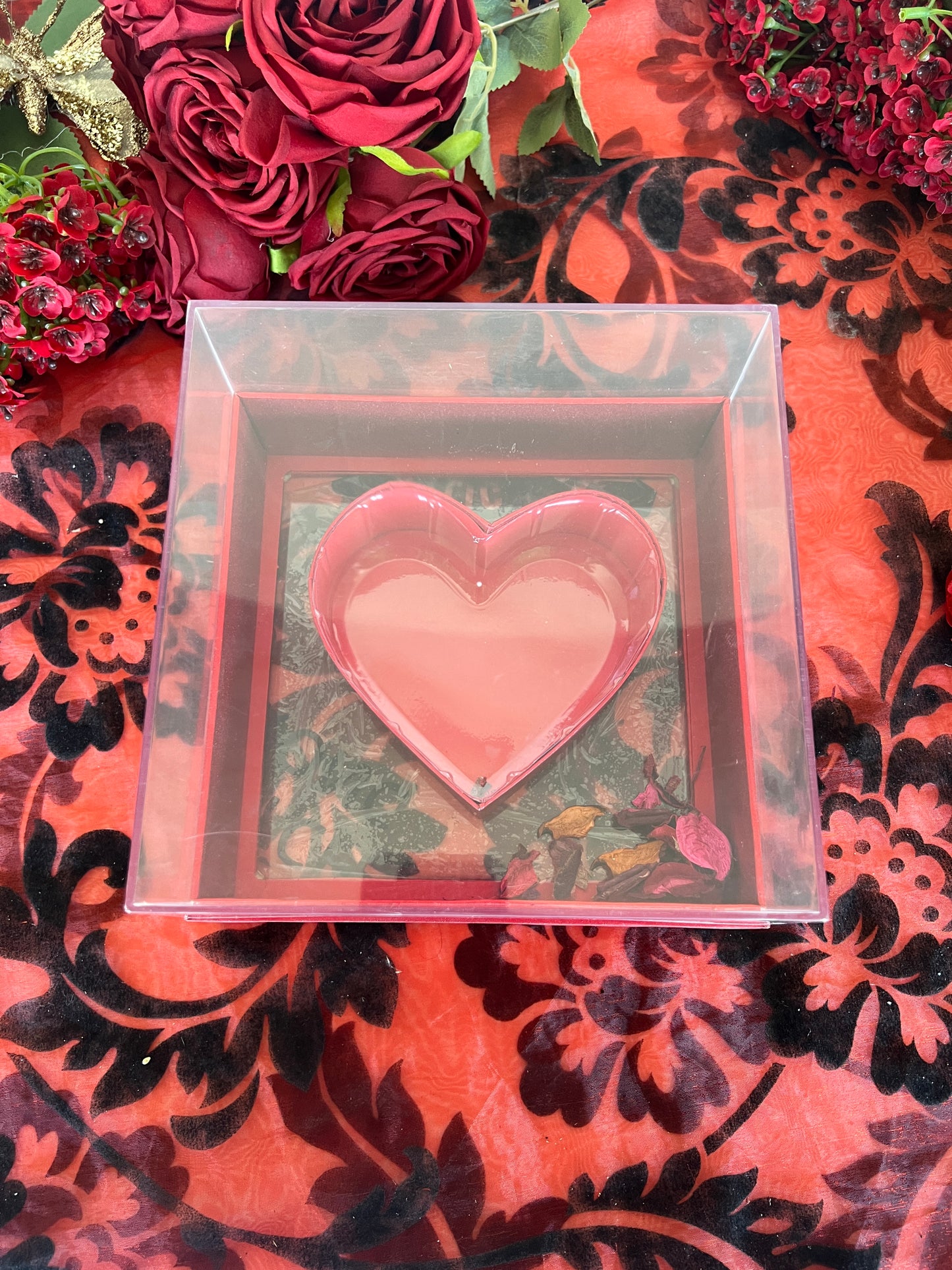 Glowloom - Red Heart Plexy Box