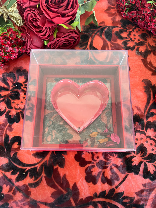 Glowloom - Red Heart Plexy Box