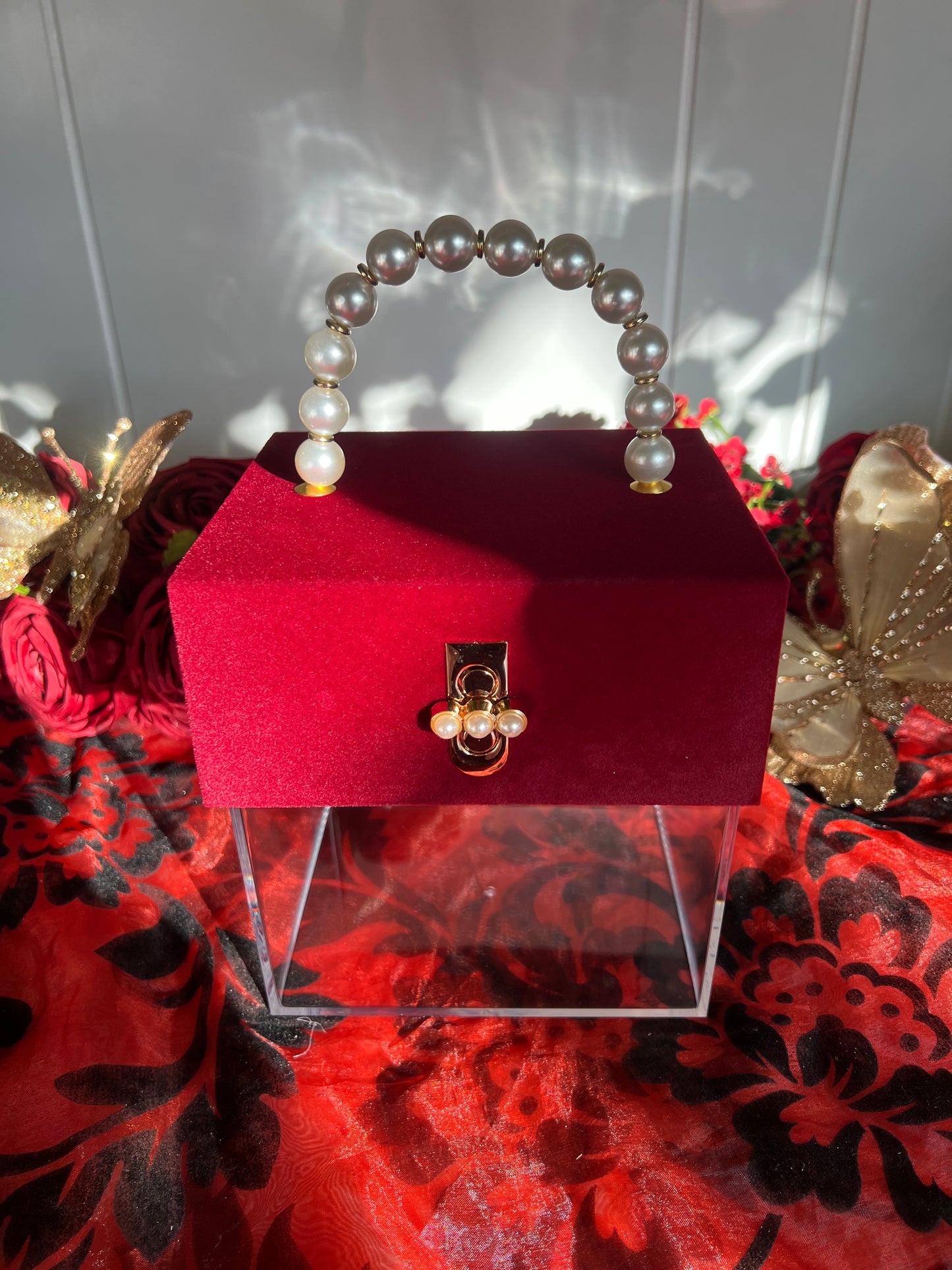 Glowloom - Bordeaux Plexy Bag