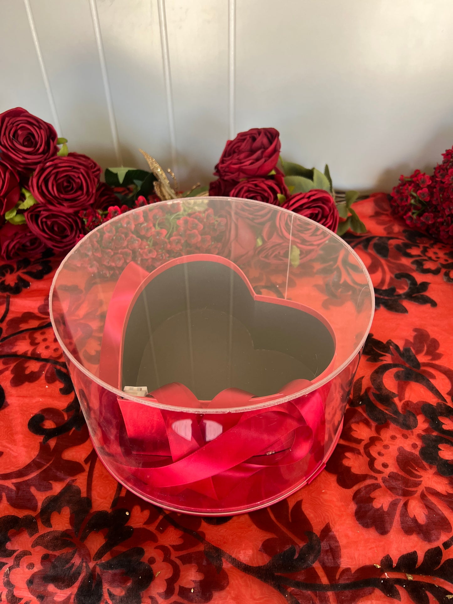 Glowloom - Plexy Heart Box Red