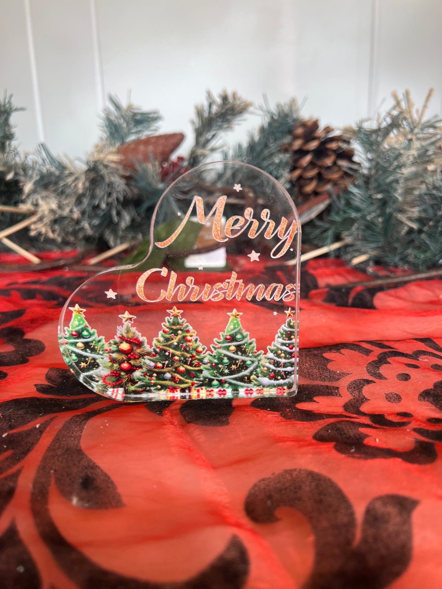 Heart Glass, Merry Christmas