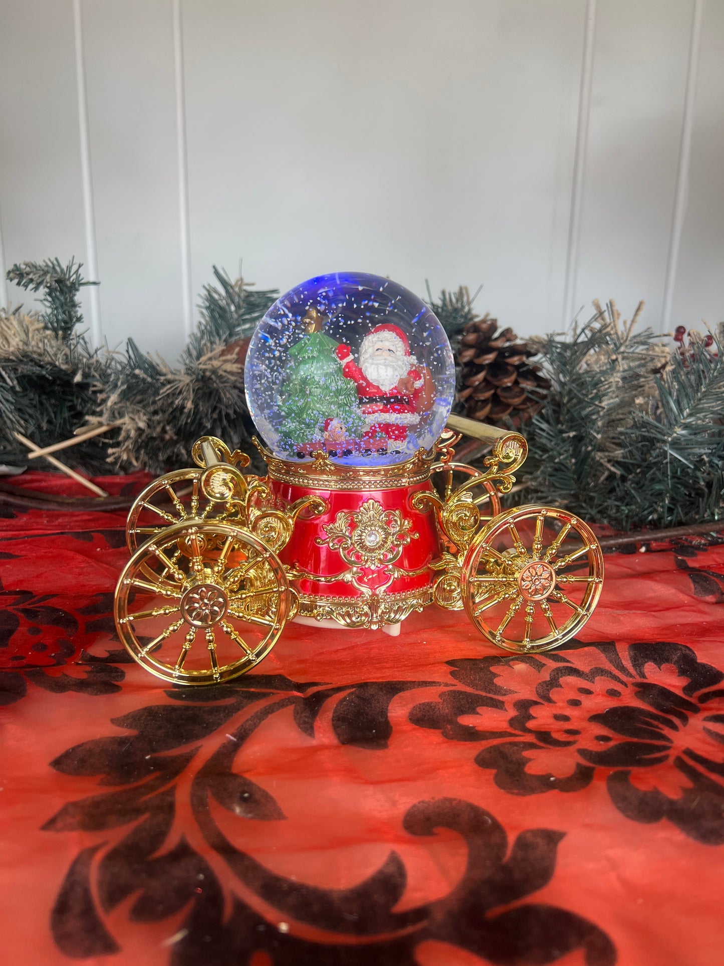 Crystal Christmas Santa