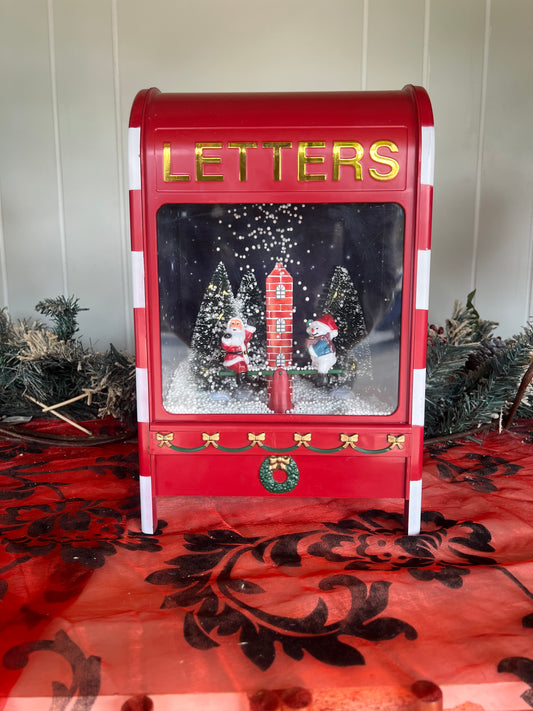 X-Mas Red Letters Box
