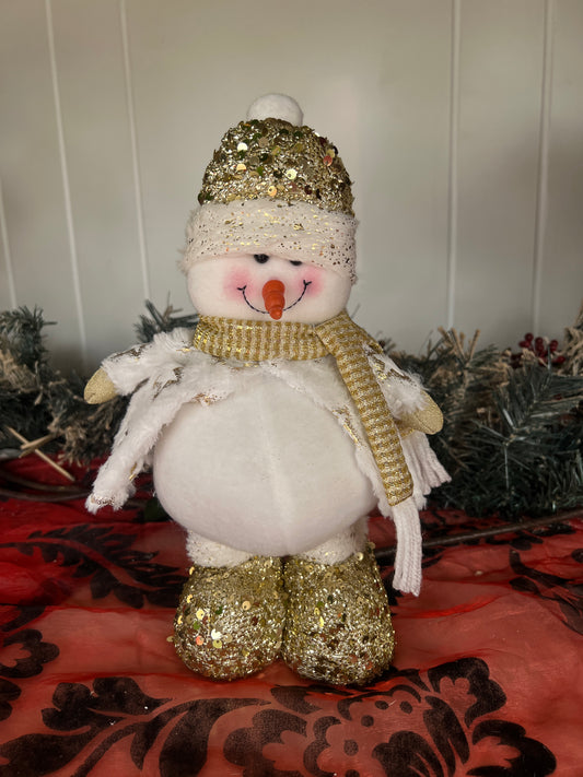 Gold Snow Man