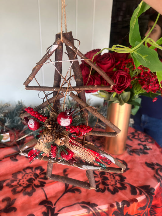 Door Hanger, Deer Old Wood