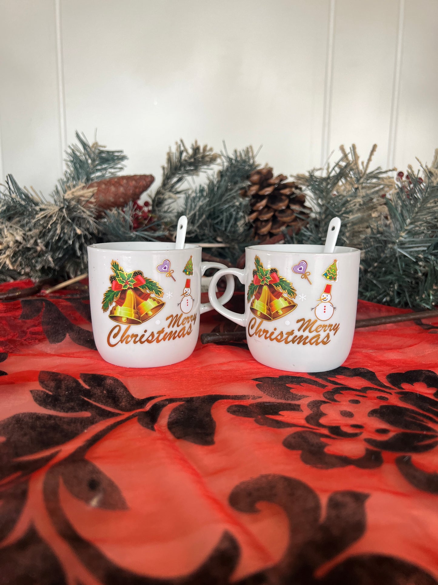 Mug, Double Set Merry christmas