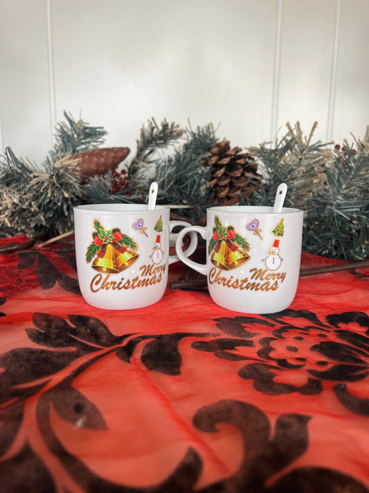 Mug, Double Set Merry christmas
