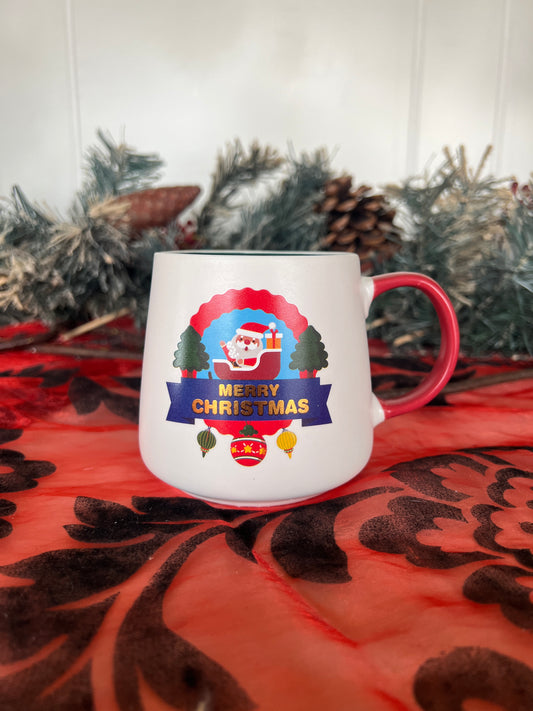 Mug, Santa Merry Christmas